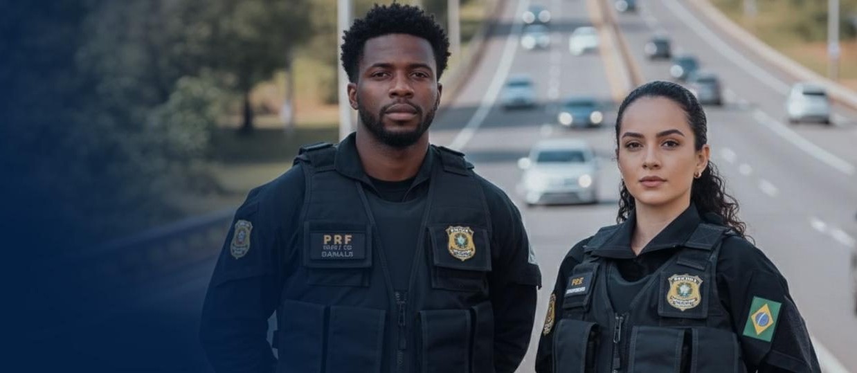 Equipe da Polícia Rodoviária Federal